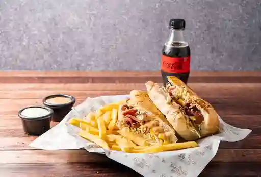 Chuzo Pan Pollo Ranchero + Coca-Cola Zero