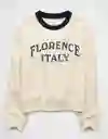Buzo Mujer Blanco Talla X-SMALL 2543100 American Eagle