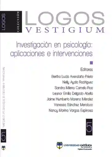 Investigación en Psicología: Aplicaciones - VV.AA