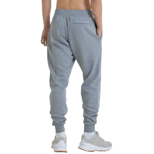 Under Armour Pantalón Rival Fleece Hombre Gris XL 1379774-025