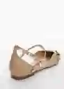 Zapatos Toda Nude Talla 40 Mujer Mango