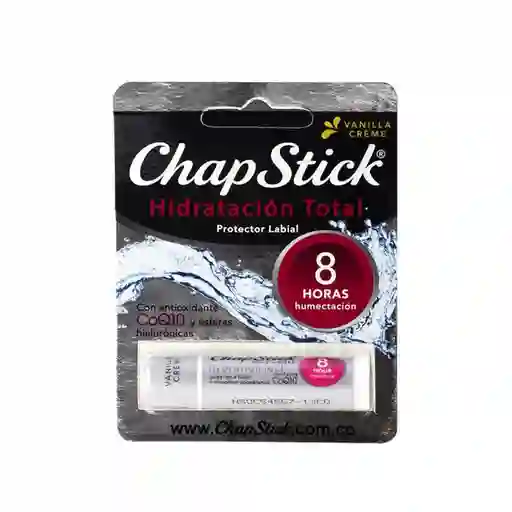 Chapstick Protector Labial Hidratación Total 4 g