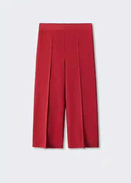 Pantalón Lido Rojo Talla 18 Mujer Mango