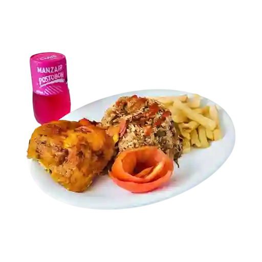 Combo: Arroz Chino y Pollo Asado
