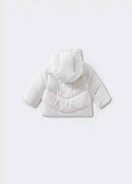 Anorak Winnie Offwhite Talla 61 Niños Mango