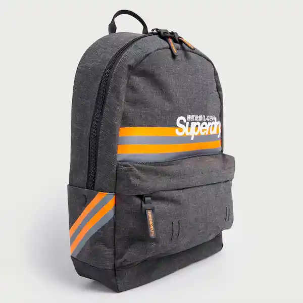 Superdry Morral Montauk Stripe Montana Hombre Gris Talla U