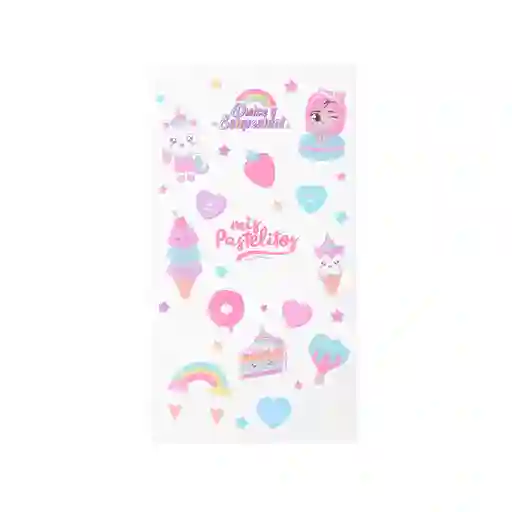 Calcomanía y Estampas a Serie Mis Pastelitos Miniso