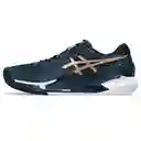 Asics Zapatos Gel-Resolution 9 Clay Para Hombre Azul Talla 10.5