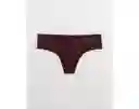 Panti Borgoña Talla Medium Aerie American Eagle