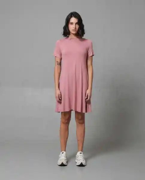 Vestido Mujer Rosa S 270G000_ROS171927 Rifle
