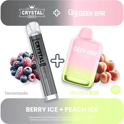 Combo 7 Geek Bar Max + Crystal Vape