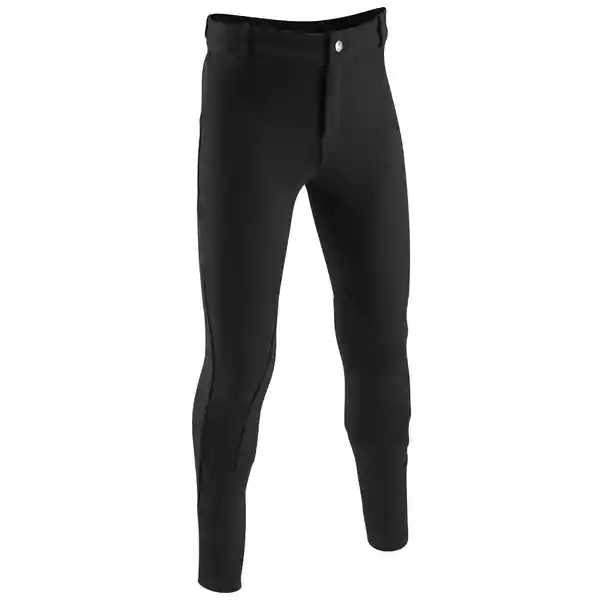 Fouganza Pantalón Breeches Equitación Niño Negro Talla Age 6