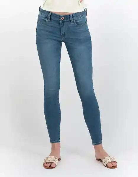 Jean Mujer Azul Talla 14 Short American Eagle 04312797