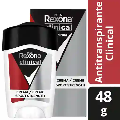 Desodorante Rexona en Crema Men Clinical Sport Strength