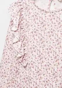 Camiseta Linda Rosa Light Talla 10 Niña Mango