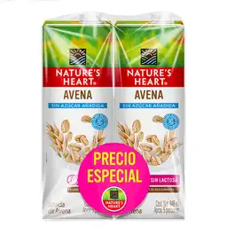 Bebida Avena NATURES HEART Pack x 2 946 mL