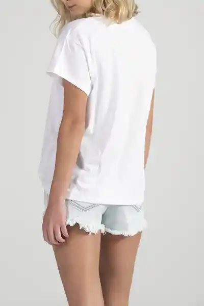 ONeill Camiseta Classic Cube Femenino Blanco Talla M