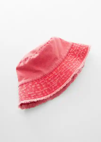 Gorro Jean Rojo Talla 99 Mujer Mango