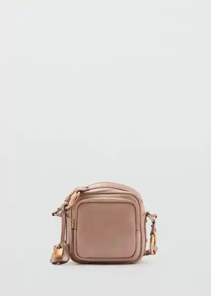 Bolso P Retro Rosa Palo Talla 99 Mujer Mango