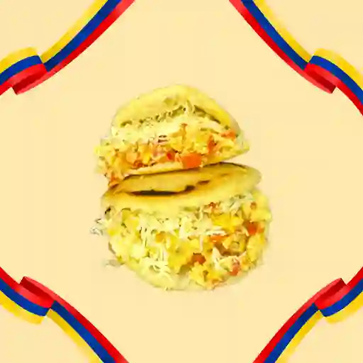 Arepas asadas tradicionales