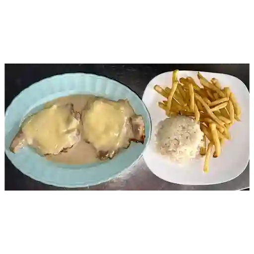Pechuga gratinada