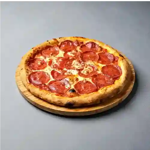 Pizza Jamon Salami mediana