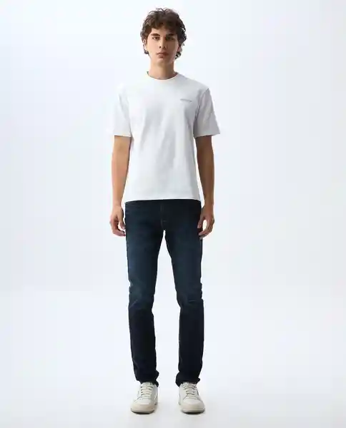 Camiseta Hombre Blanco Talla XL 841G009_BLA110601 Americanino