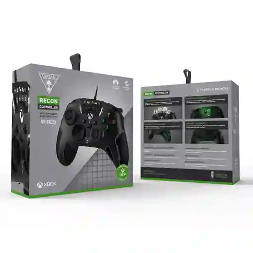 Xbox Control Recon Turtlebeach Wired Black