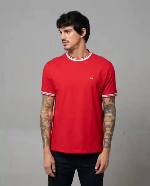 Camiseta Hombre Rojo XXL 100G100_ROJ191758 Rifle