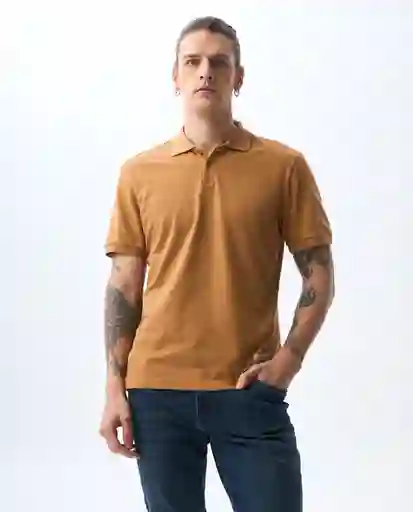 Camiseta Hombre Café Talla M 801G008_CAF161336 Americanino