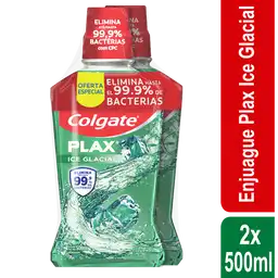 Colgate Enjuague Bucal Plax Ice Glacial