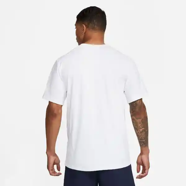 Nike Camiseta M Df Uv Hyverse Ss Para Hombre Blanco Talla M