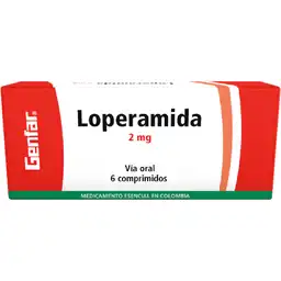 Genfar Loperamida Comprimidos (2 mg)