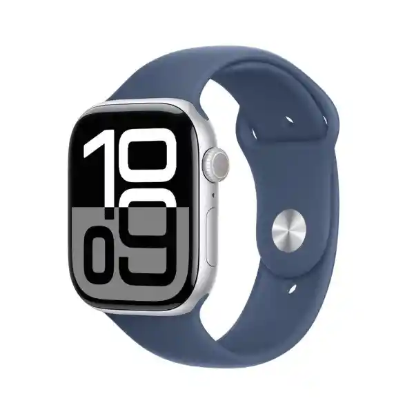 Apple Watch Series 10 Gps Silver Aluminium Case With S/M 46 mm