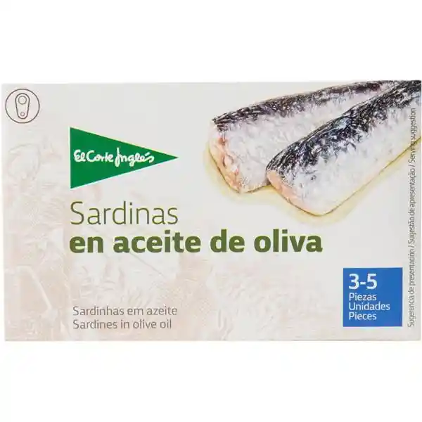 El Corte Inglés Sardina en Aceite de Oliva