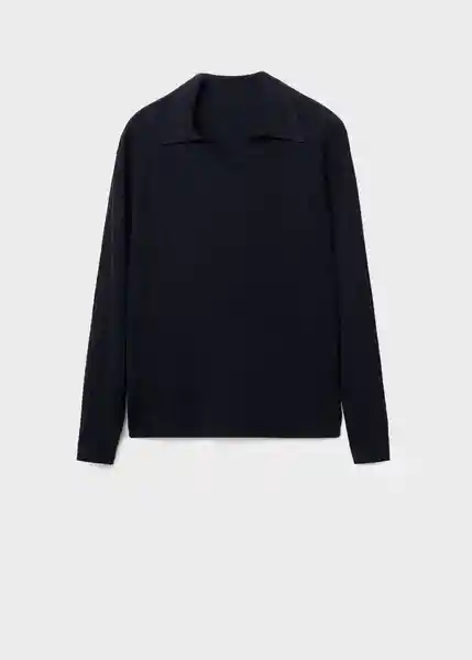 Camiseta Polo Taurus Navy Talla L Hombre Mango