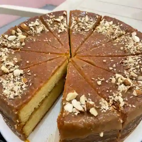 Porción de Torta de Vainilla