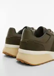 Zapatos Deportiva Rule Khaki Talla 42 Hombre Mango