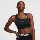 Nike Camiseta Swoosh Ms Asym Mujer Negro Talla L Ref: FV6526-010