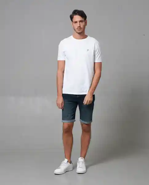 Bermuda Hombre Azul Talla 32 153G001_AZU194024 Rifle