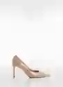 Zapatos Ari Nude Talla 38 Mujer Mango