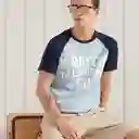 Superdry Camiseta Cali Surf Graphic Baseball Tee Talla S