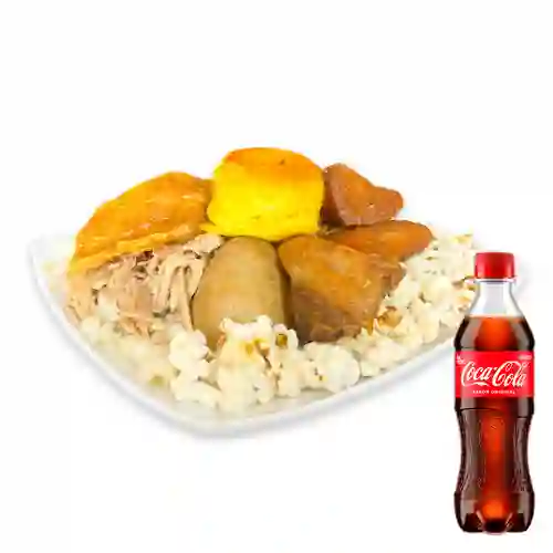 Combo Plato Mixto + Coca Cola Original 400 ml