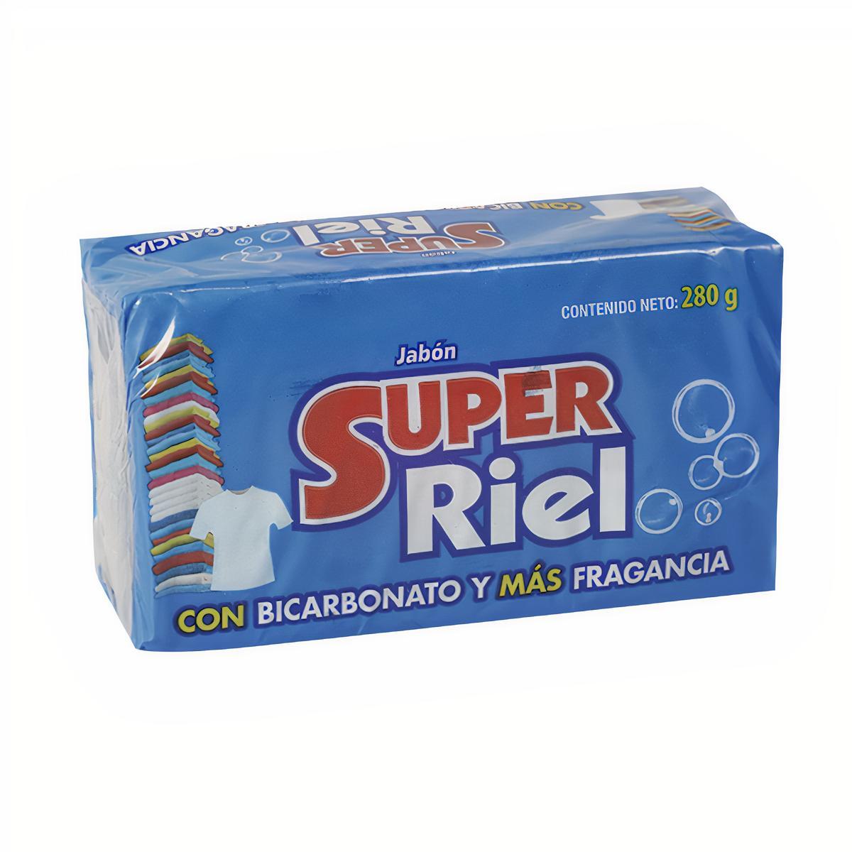 Super Riel Jabón en Barra para Ropa 280 g