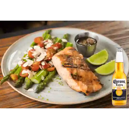 Combo Salmón Primitivo + Corona 330 ml