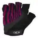 K6 Guantes Para Gimnasio Cuero Gym Lightning Fuscia Talla Xs