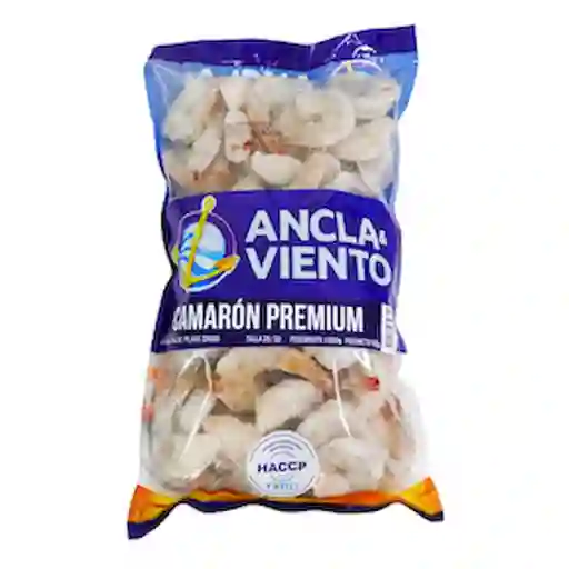 Ancla y Viento Camarón Crudo Con Cola