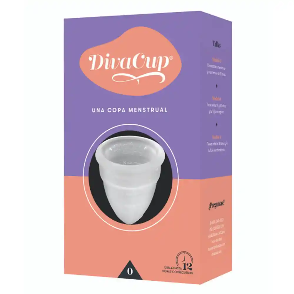 copa Menstrual DivaCup modelo 0