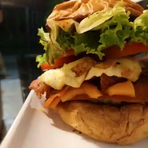 Hamburguesa clásica parrilla