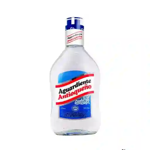 Media Aguardiente Tapa Azul X 750ml